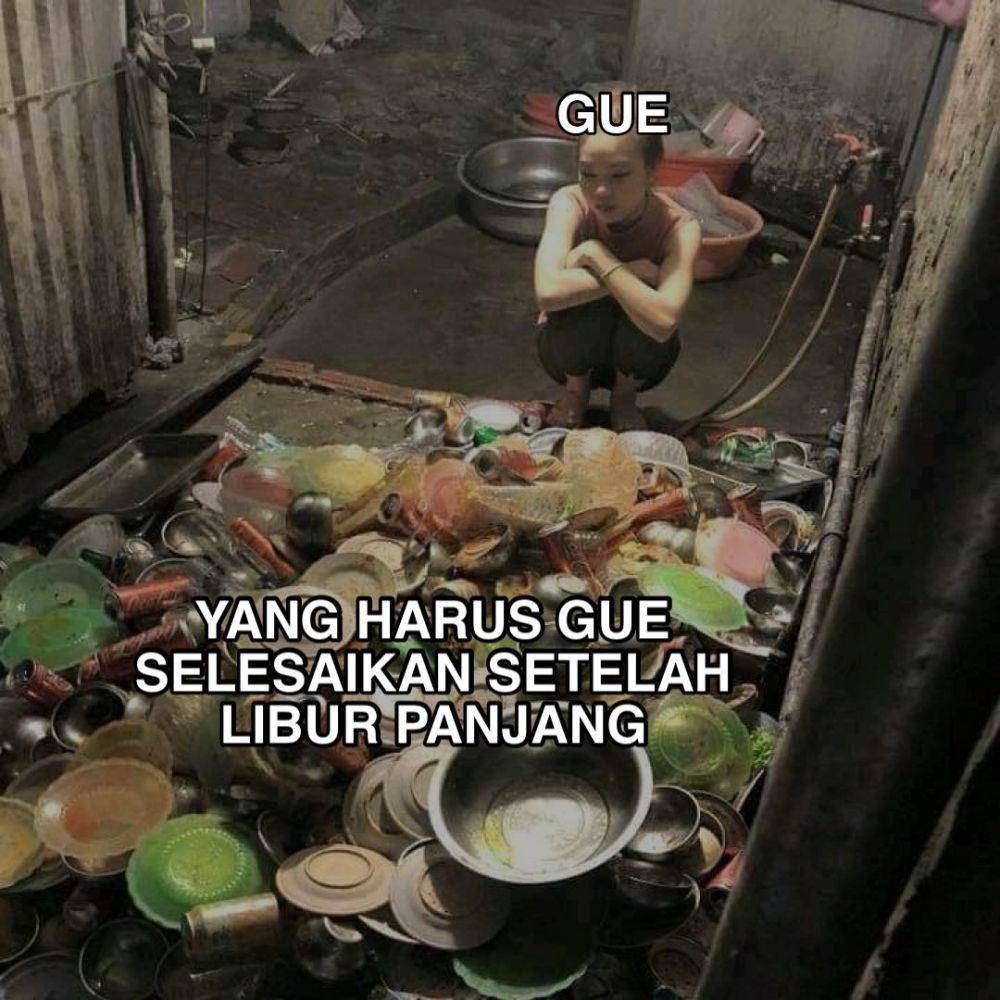 Meme Life After Lebaran (x.com/adityajuliannn)
