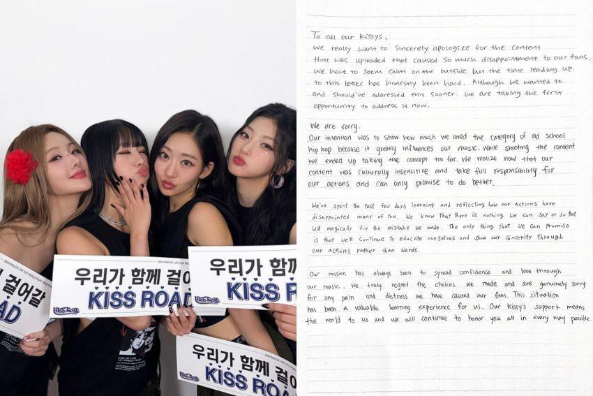 Member KISS OF LIFE Rilis Permintaan Maaf Soal Kontroversi Live