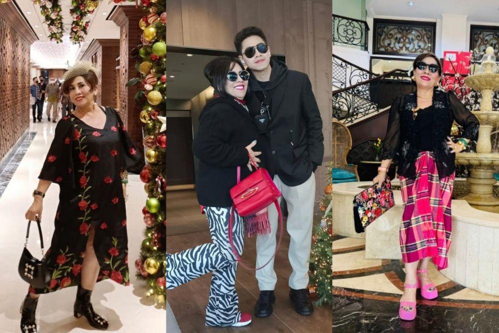 10 Gaya OOTD Nenek Verrell Bramasta, Gaul dan Nyentrik