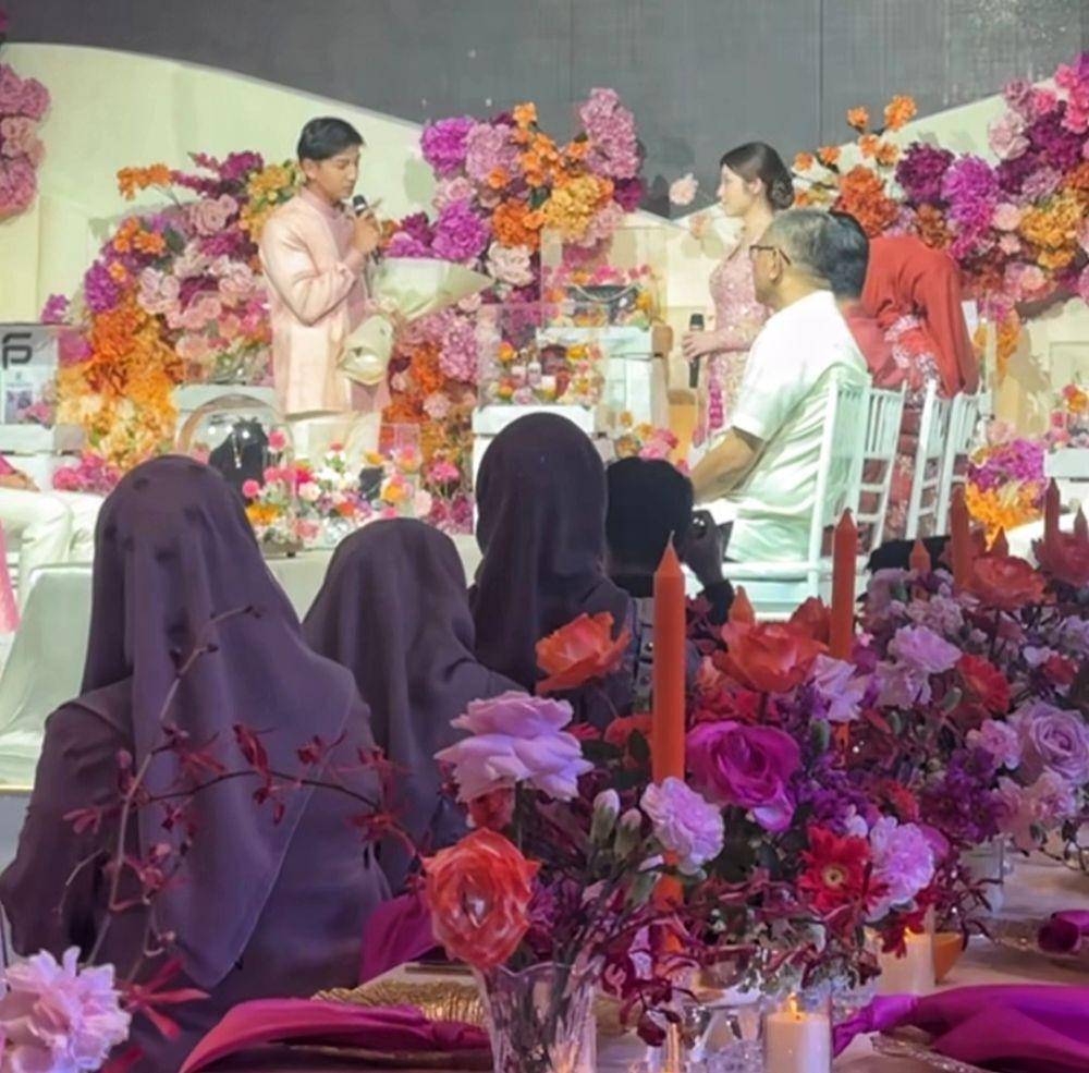Lamaran Harris Vriza dan Haviza Devi Anjani. (Instagram.com/rizkybillar)