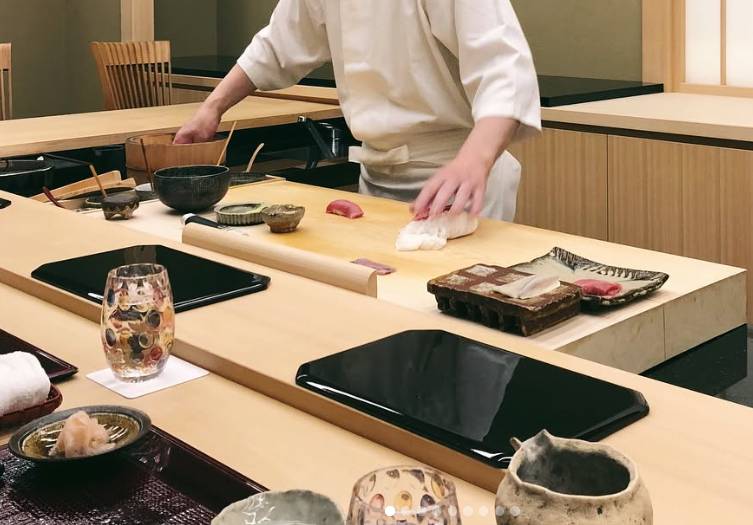 cuplikan Harutaka Sushi (instagram.com/tastyjourney_jenny)