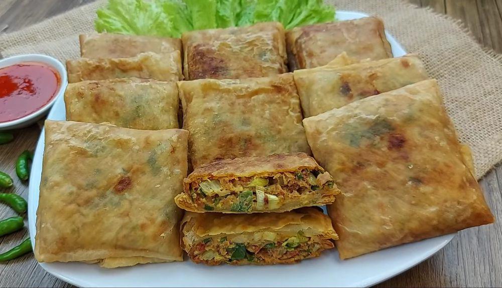 Resep Martabak Telur Mini Isi Kornet yang Gurih dan Bikin Nagih