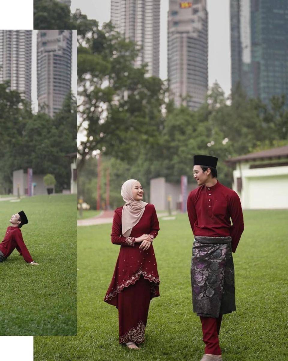 Baju Kurung Melayu. (instagram.com/dindahw)
