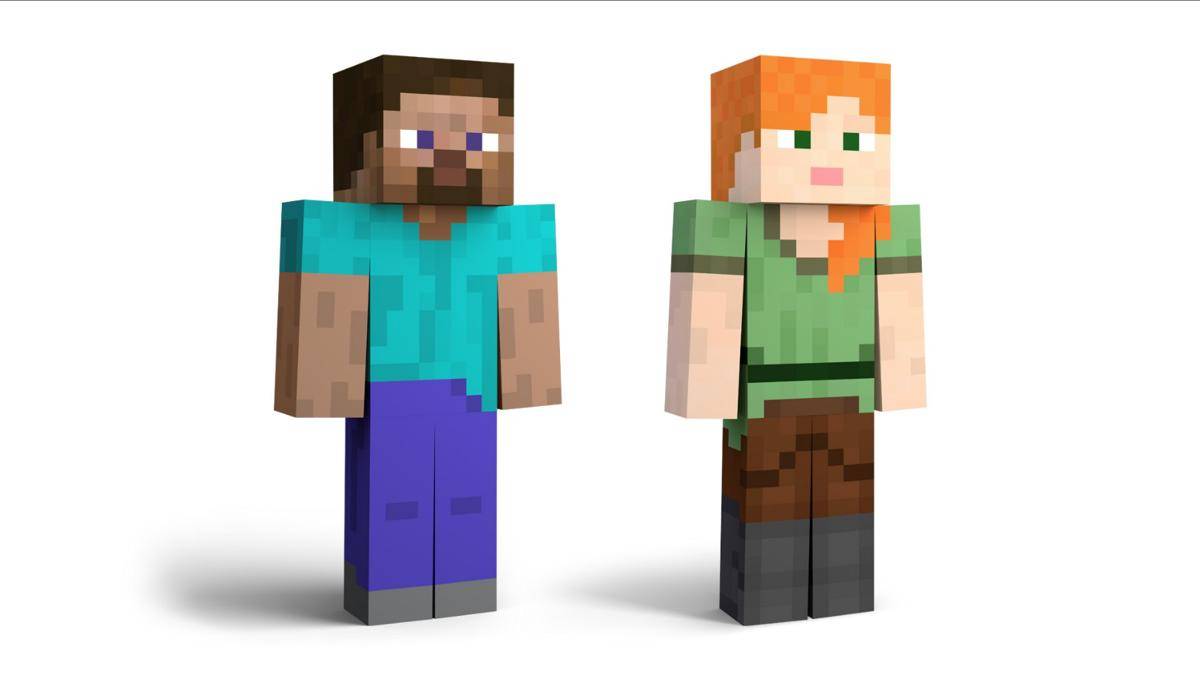 Steve dan Alex Minecraft.jpg