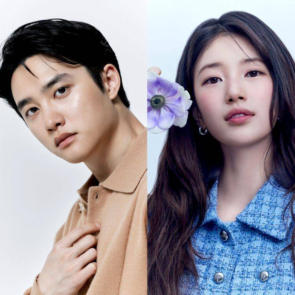 potret D.O. EXO dan Suzy (x.com/companysoosoo_ | instagram.com/skuukzky)