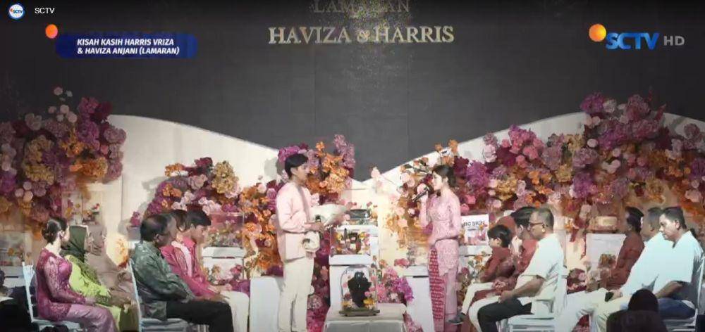 Seserahan di Lamaran Harris Vriza-Haviza Devi (sctv.co.id)