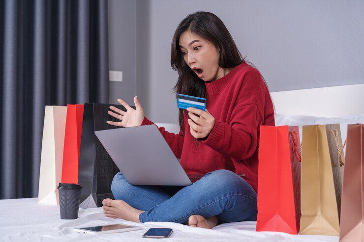 Ilustrasi tergoda diskon (freepik.com/geargodz)