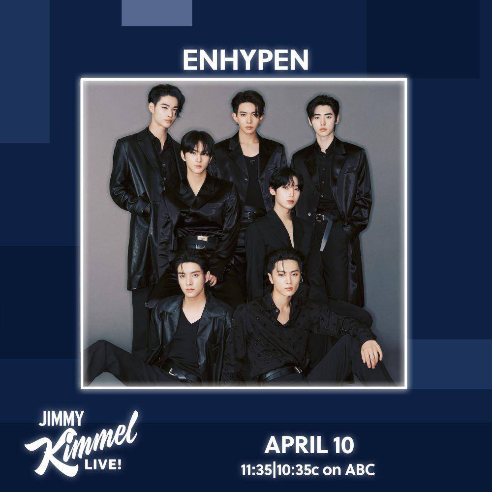 ENHYPEN akan tampil di Jimmy Kimmel Live (x.com/ENHYPEN)