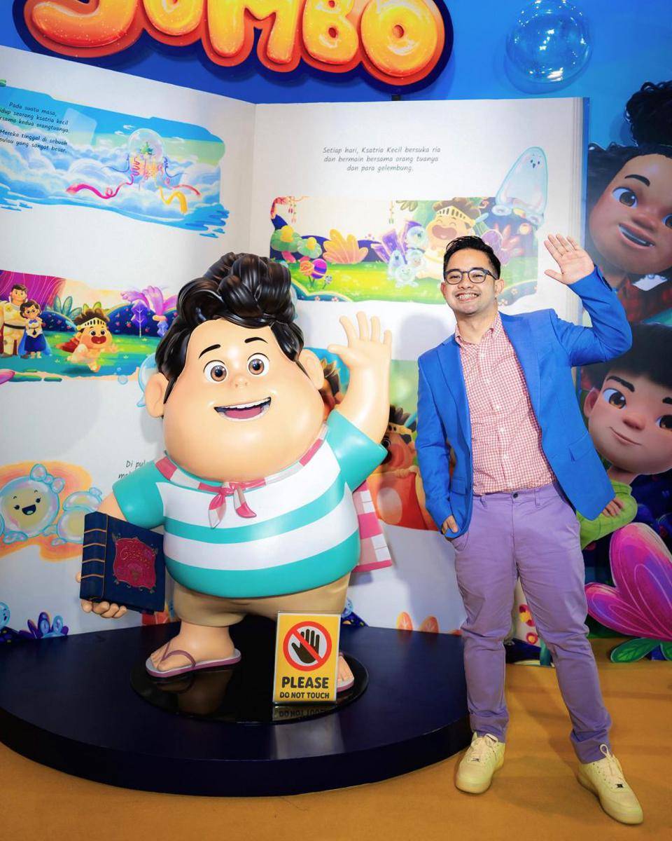 potret Ryan Adriandhy di gala première film JUMBO (instagram.com/adriandhy)