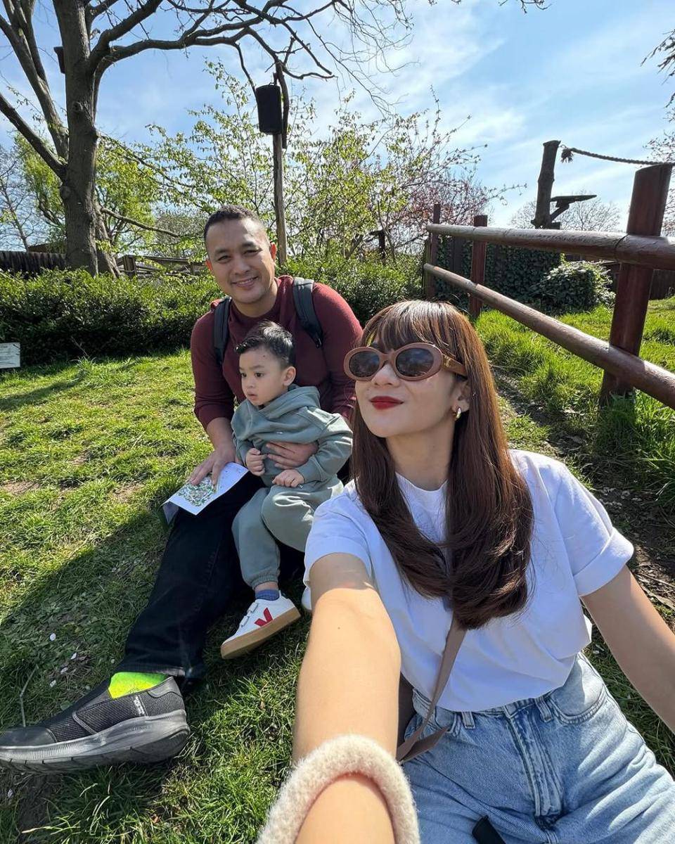 potret keluarga Gilang Dirga (instagram.com/adieztyfersa)