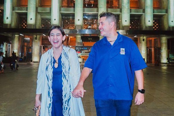 7 Potret Ulang Tahun Ke-40 Sissy Prescillia di Masjid Istiqlal