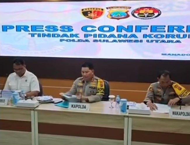 Polda Sulut Tetapkan 5 Tersangka Dugaan Korupsi Dana Hibah ke GMIM