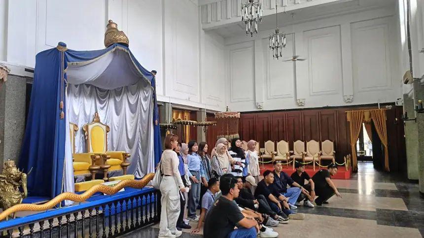 Kunjungan ke Museum Mulawarman tercatat mengalami peningkatan cukup signifikan. (Dok. Pemprov Kaltim)