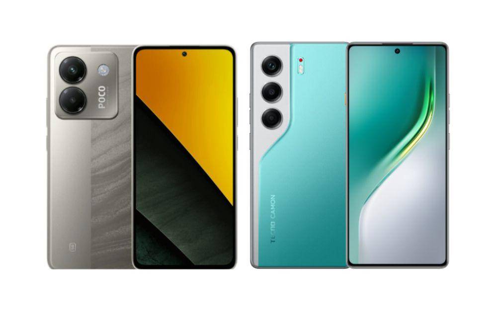 POCO M7 Pro 5G vs TECNO CAMON 40, Selisih Rp100 Ribu Saja!