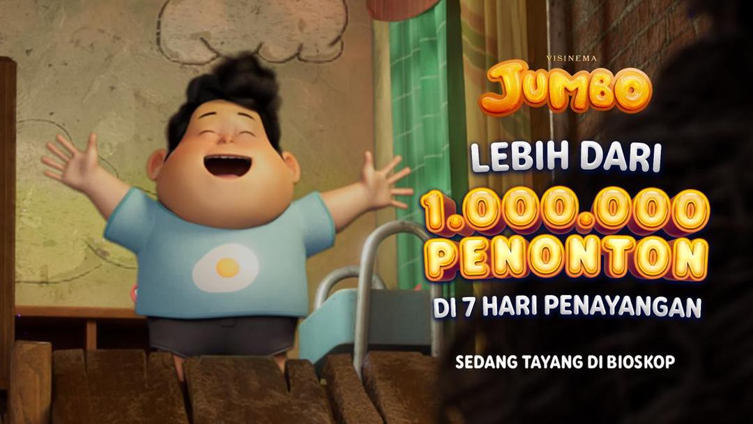 Film Animasi Jumbo Raih 1 Juta Penonton, Ini Hal Menariknya! 