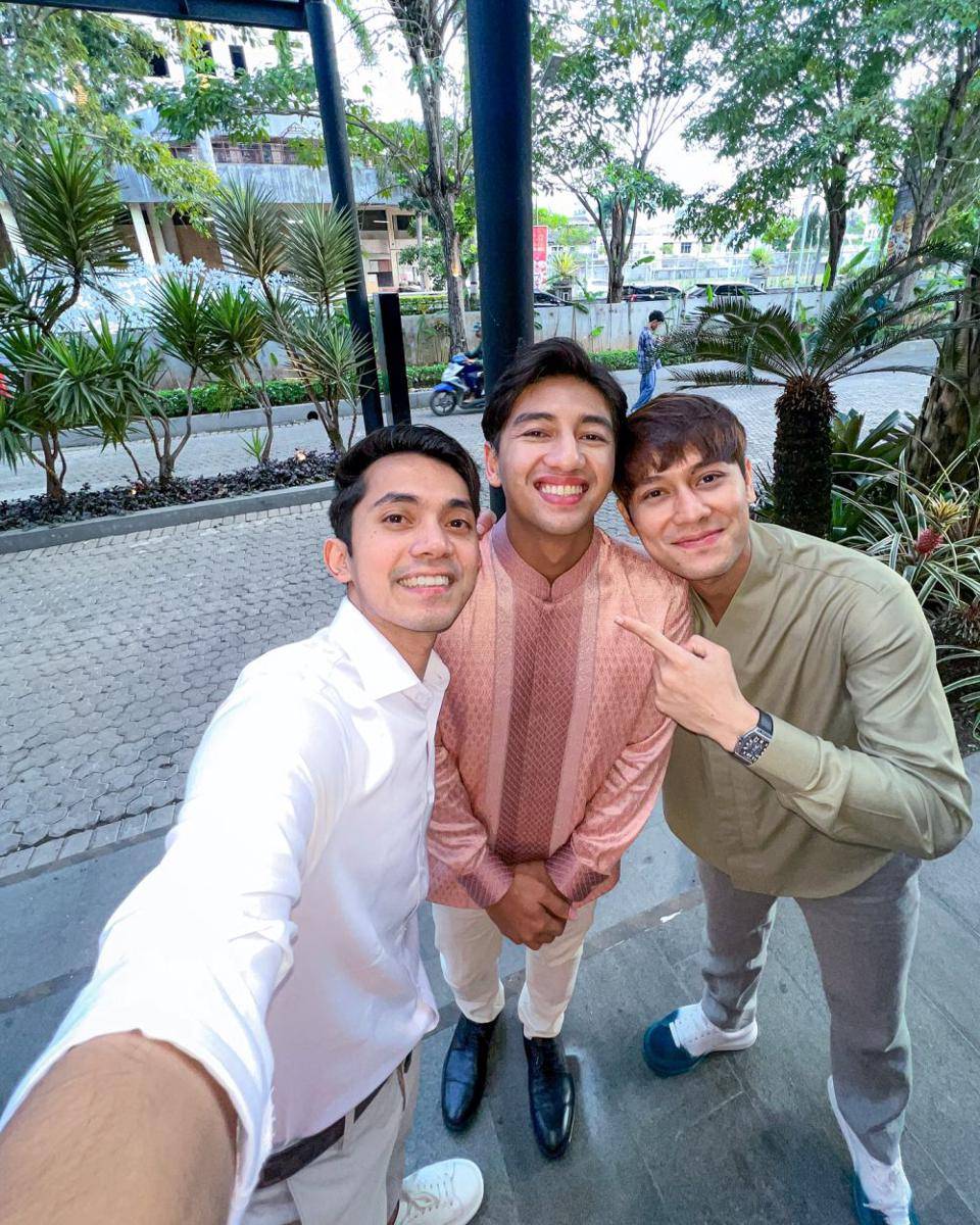 persahabatan Harris Vriza, Rizky Billar, dan Adi Sky (instagram.com/adisky99)