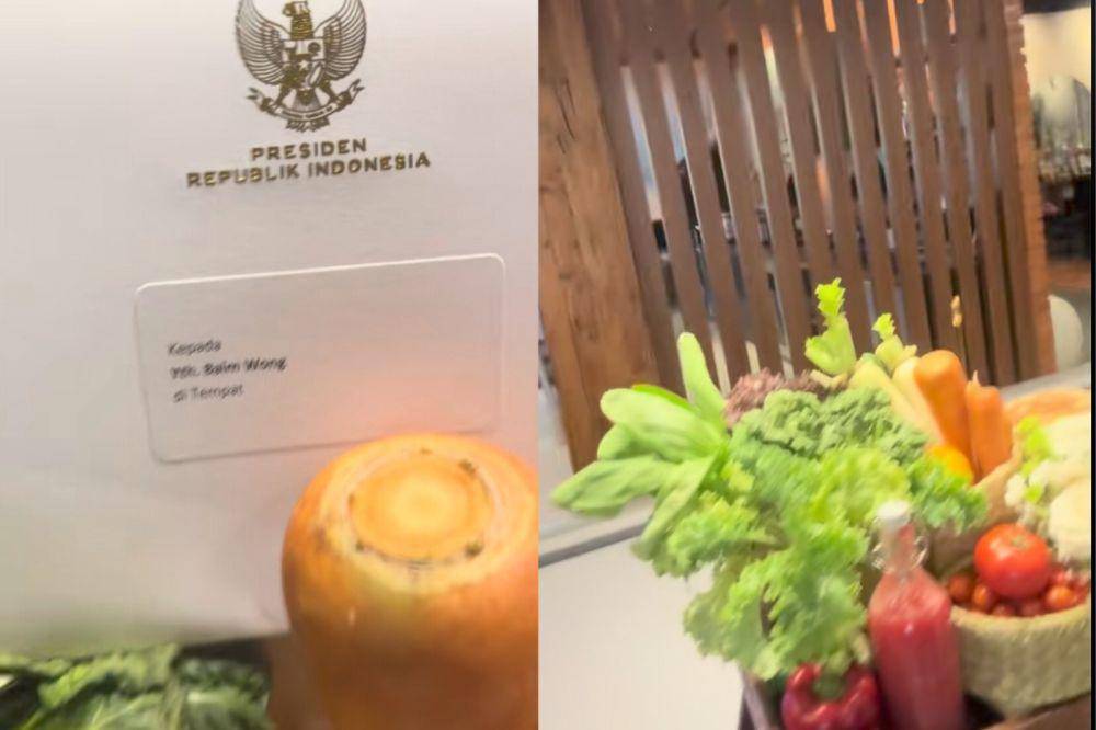 Artis dapat hampers Lebaran dari Presiden Prabowo (tiktok.com/@baimwong)
