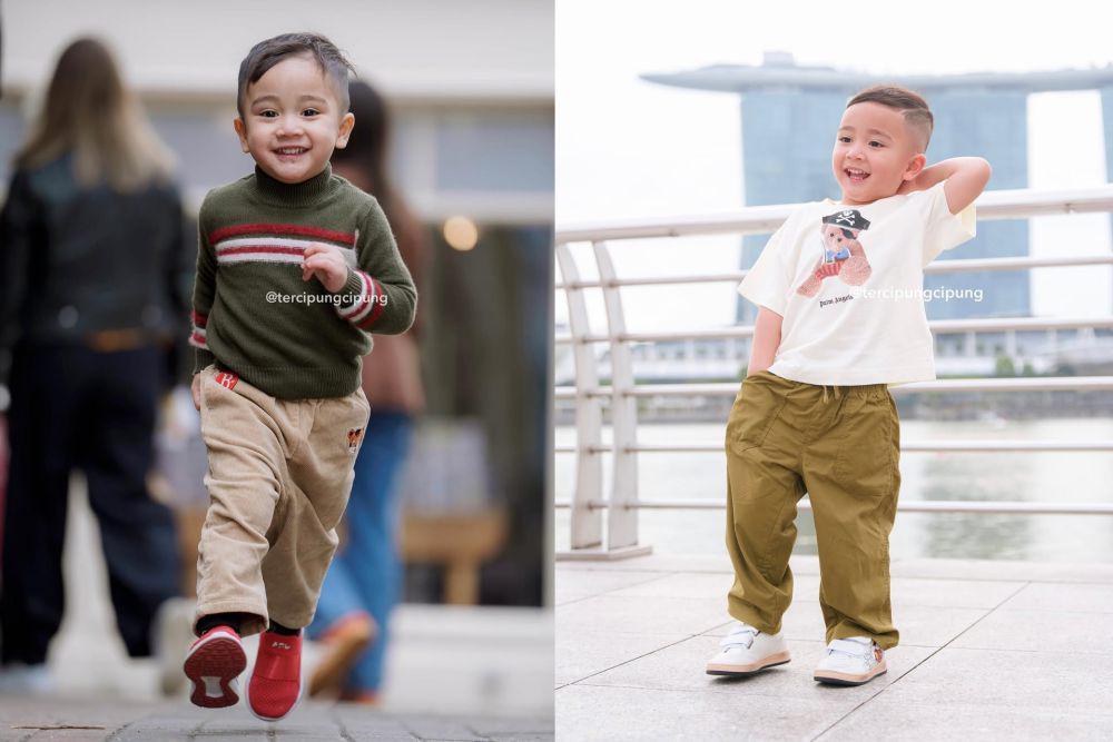 9 Inspirasi Street Style Anak Laki-Laki ala Rayyanza, Bikin Gemas!