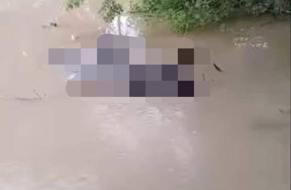 (Kondisi mayat yang mengapung di Sungai Rawas) IDN Times/istimewa