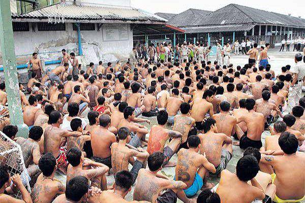 Ilustrasi penjara terbesar dan sangat rahasia di dunia. (bangkokpost.com)