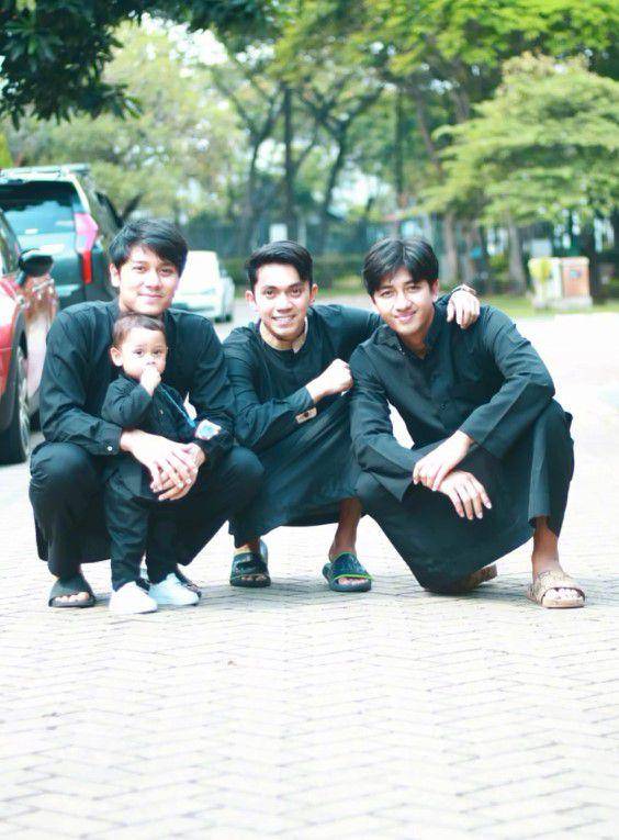 persahabatan Harris Vriza, Rizky Billar, dan Adi Sky (instagram.com/adisky99)