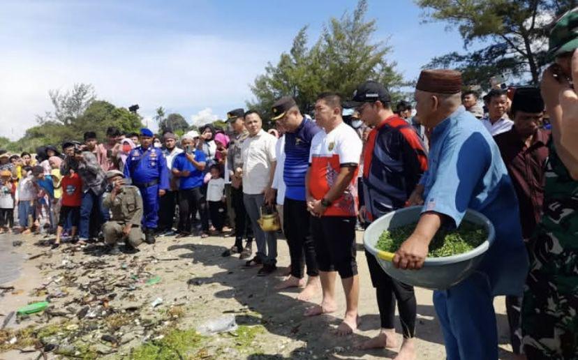Tradisi Taber Laut di Bangka Belitung, Ritual Tolak Bala