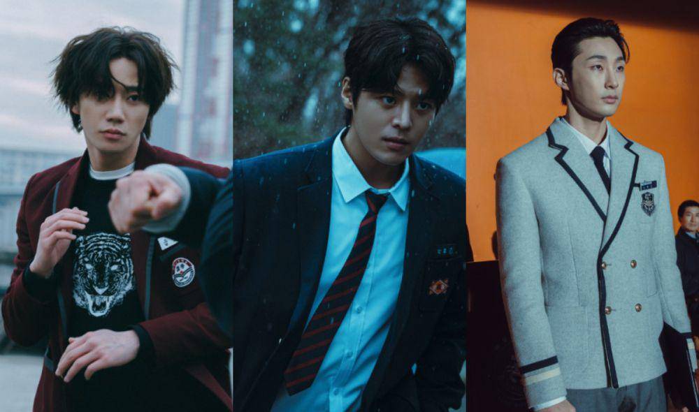 Lee Jun Young, Ryeoun, Bae Na Ra di Weak Hero Class 2(dok. Netflix/Weak Hero Class 2)