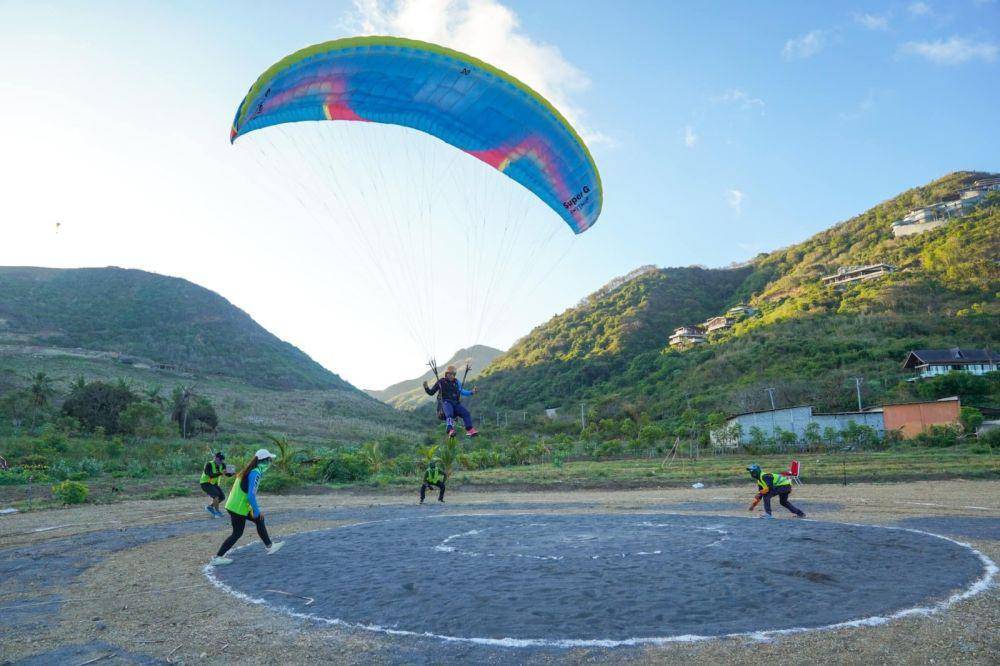 Kejuaraan dunia paralayang tahun 2024 di Sky Lancing Lombok Tengah. (dok. Istimewa)
