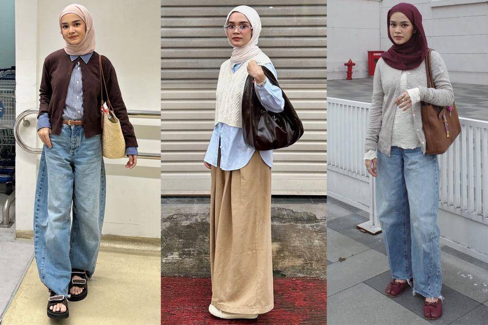 potret ide OOTD kasual hijab ala Yure Zalina (instagram.com/yurezalina)