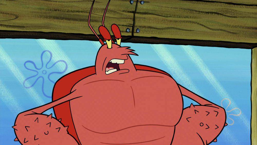 Penampilan Larry si Lobster (dok. Nickelodeon/SpongeBob Squarepants)
