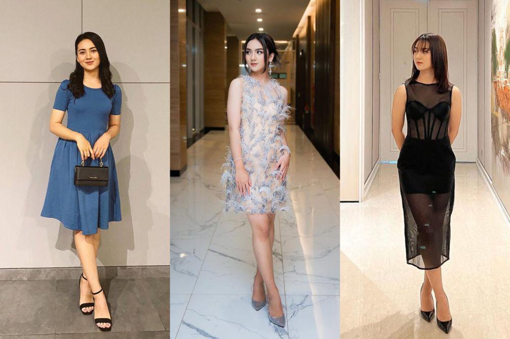 9 Ide Outfit dengan Dress ala Ersya Aurelia, Kasual sampai Glamor