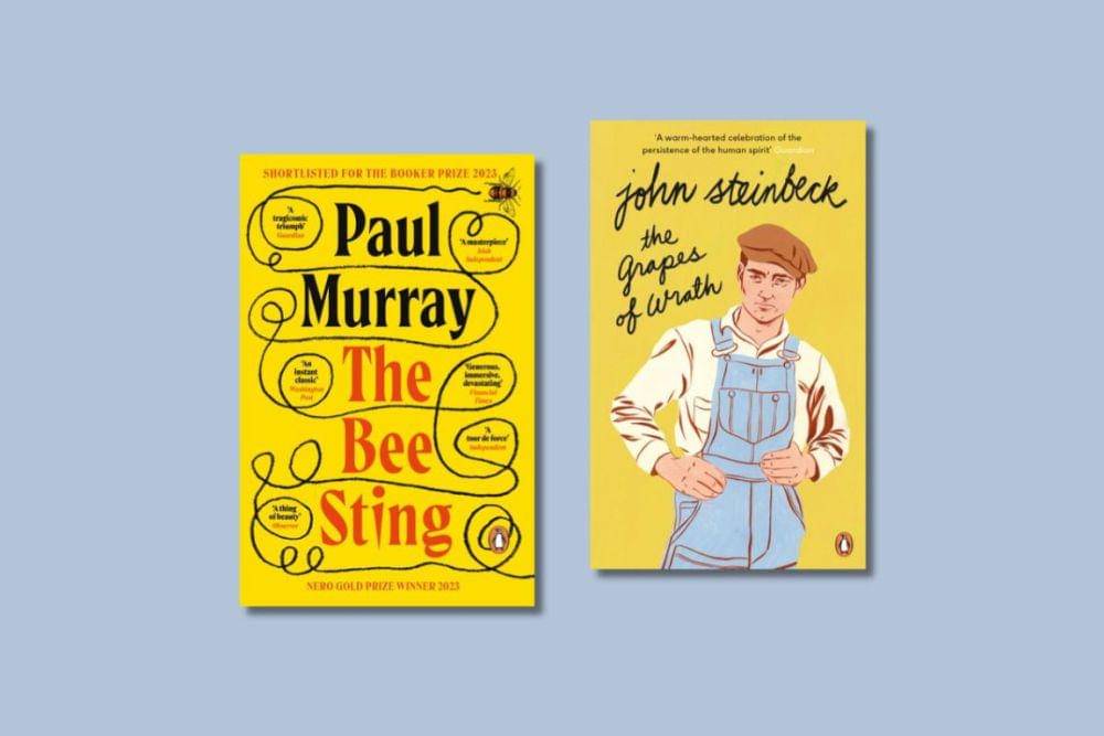 novel The Bee Sting dan The Grapes of Wrath (penguin.co.uk)