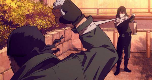 Eraser Head menjerat lengan Knuckleduster - My Hero Academia: Vigilantes