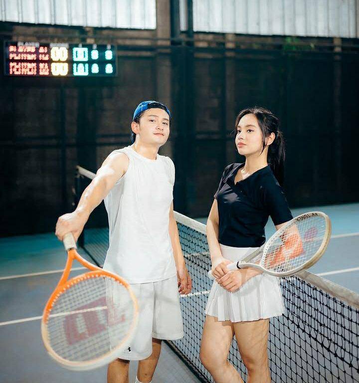 Lyodra dan Randy Martin main tenis bareng (instagram.com/lyodraofficial)