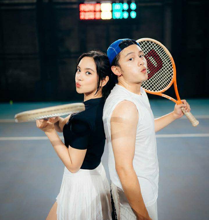Lyodra dan Randy Martin main tenis bareng (instagram.com/randymartinnn)