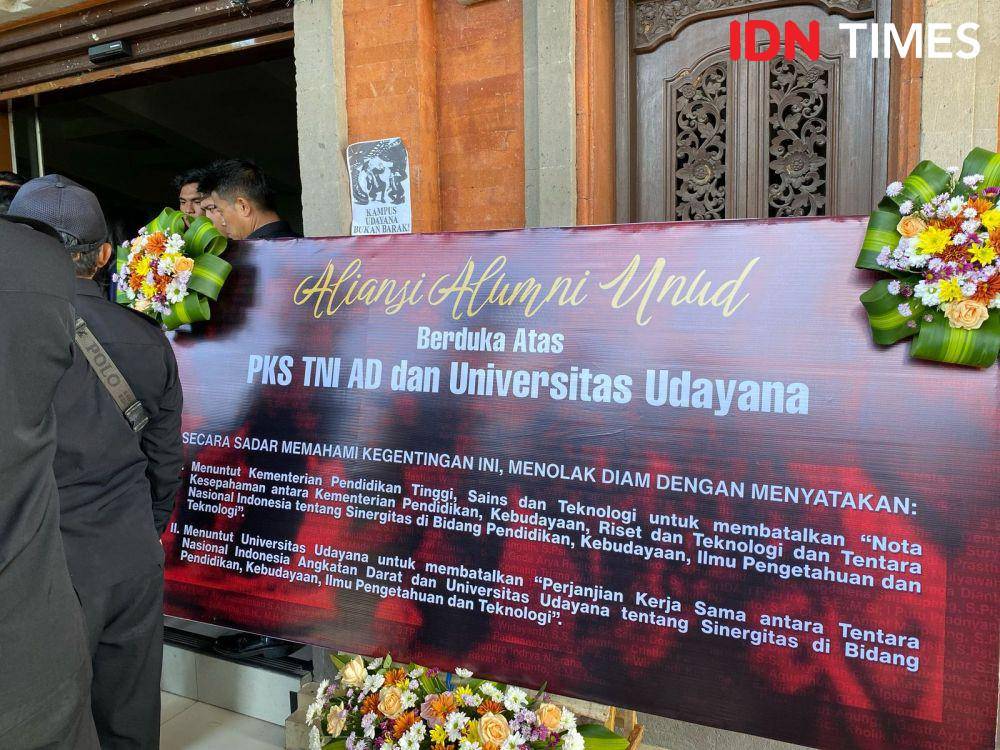 Mahasiswa Unud Kirim Surat Terbuka ke Komisi X DPR RI