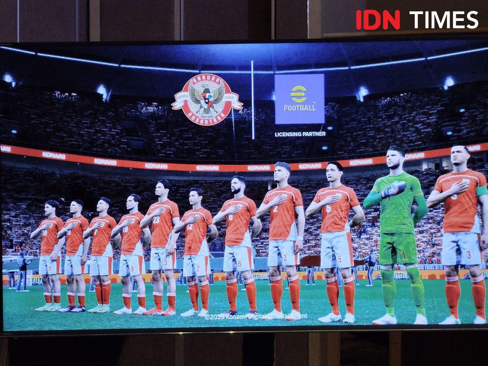 Akhirnya, Timnas Indonesia Punya Lisensi di eFootball