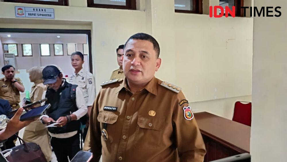 Wali Kota Makassar, Munafri Ariffudin, Selasa (8/4/2025). IDN Times/Ashrawi Muin