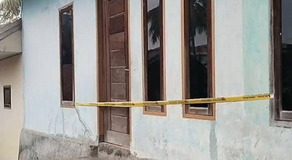 TKP penemuan mayat IRT yang tewas Dibunuh di Lubuk Linggau (Dok/Polisi)
