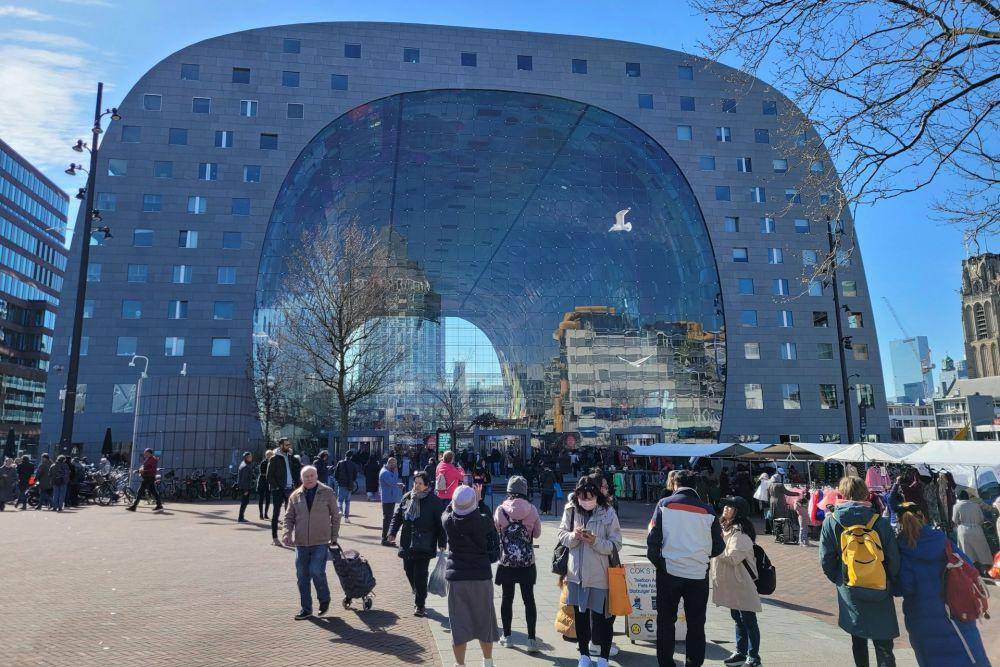 Potret Rotterdam Markthal, Belanda (unsplash.com/Alex vd Slikke)