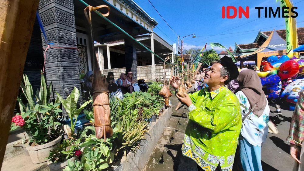Ada 1500 Ketupat Gratis di Tradisi Kupatan Kampung NU Magetan