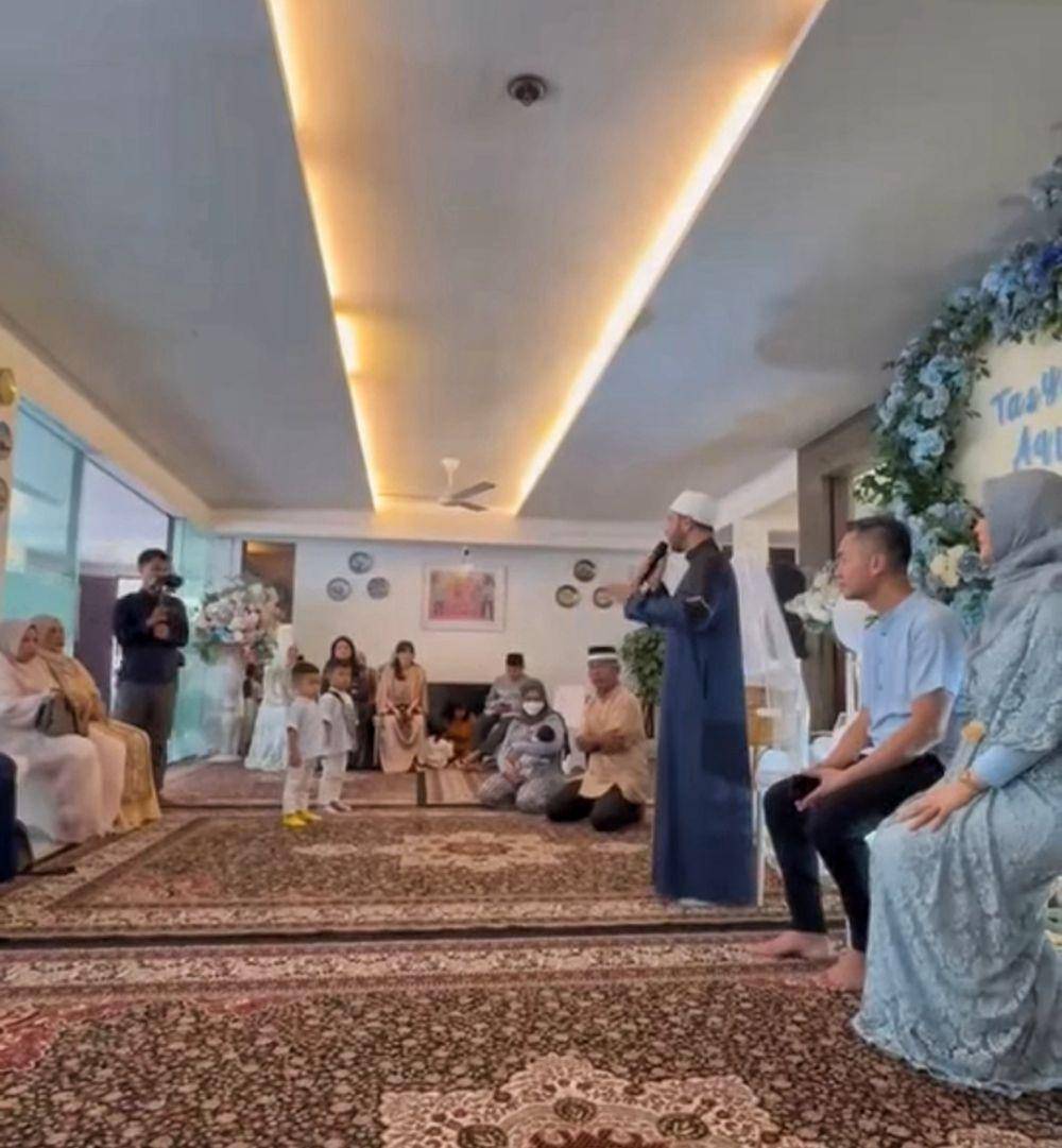 Akikah anak ketiga Zaskia Gotik. (Instagram.com/tw.weddingg)