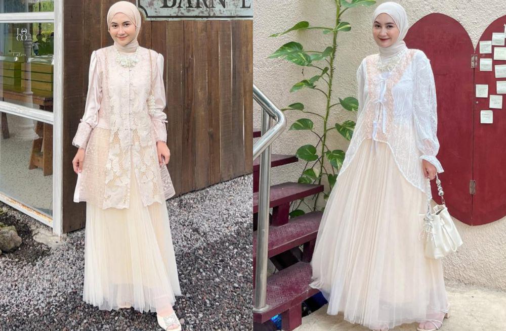 8 Ide Padu Padan Rok Tutu ala Nabila Bya, Beri Kesan Glamor!