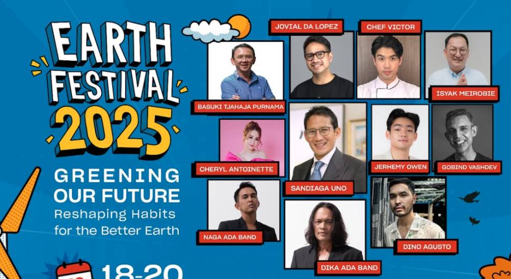 Poster Earthfesival di Jakarta (Instagram.com/earthfestivalid)