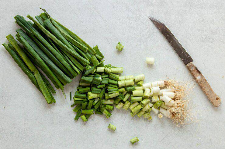 Ilustrasi daun bawang (freepik.com/freepik)