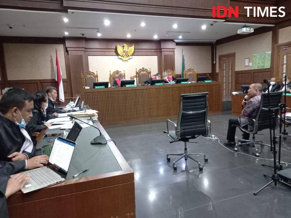 Ilustrasi. ARSIP - Sidang Joko Tjandra pada 21 Februari 2021. (IDN Times/Aryodamar)