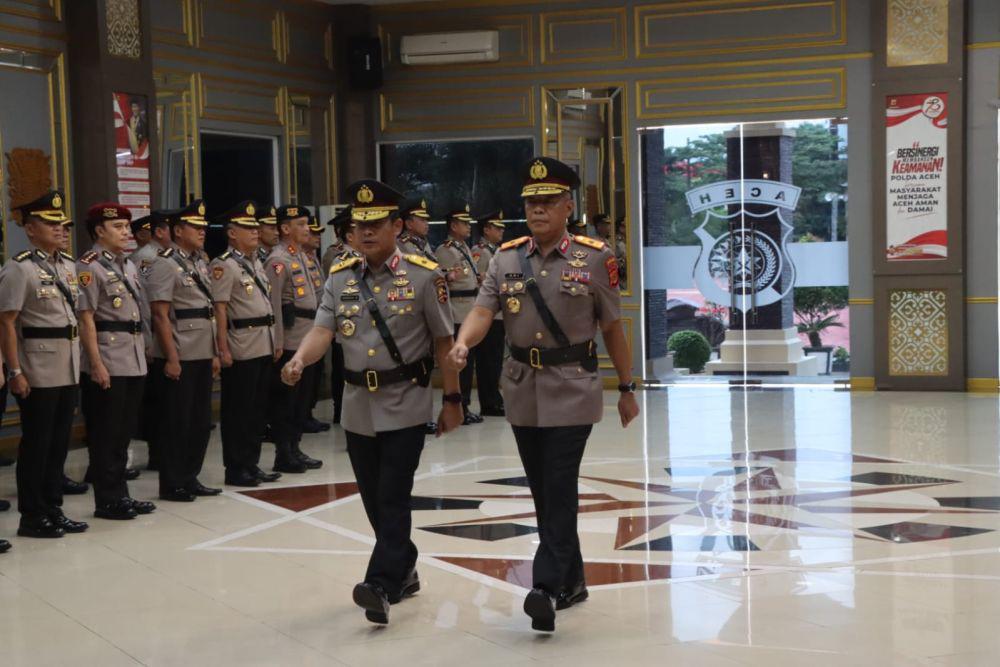 Wakapolda dan 15 Kapolres di Aceh Diganti, Ini Daftarnya