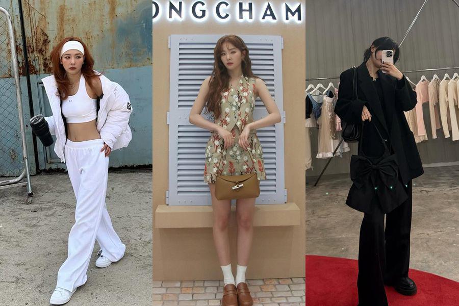 12 Gaya Busana Pakai One Set ala Seulgi Red Velvet, Praktis dan Modis 