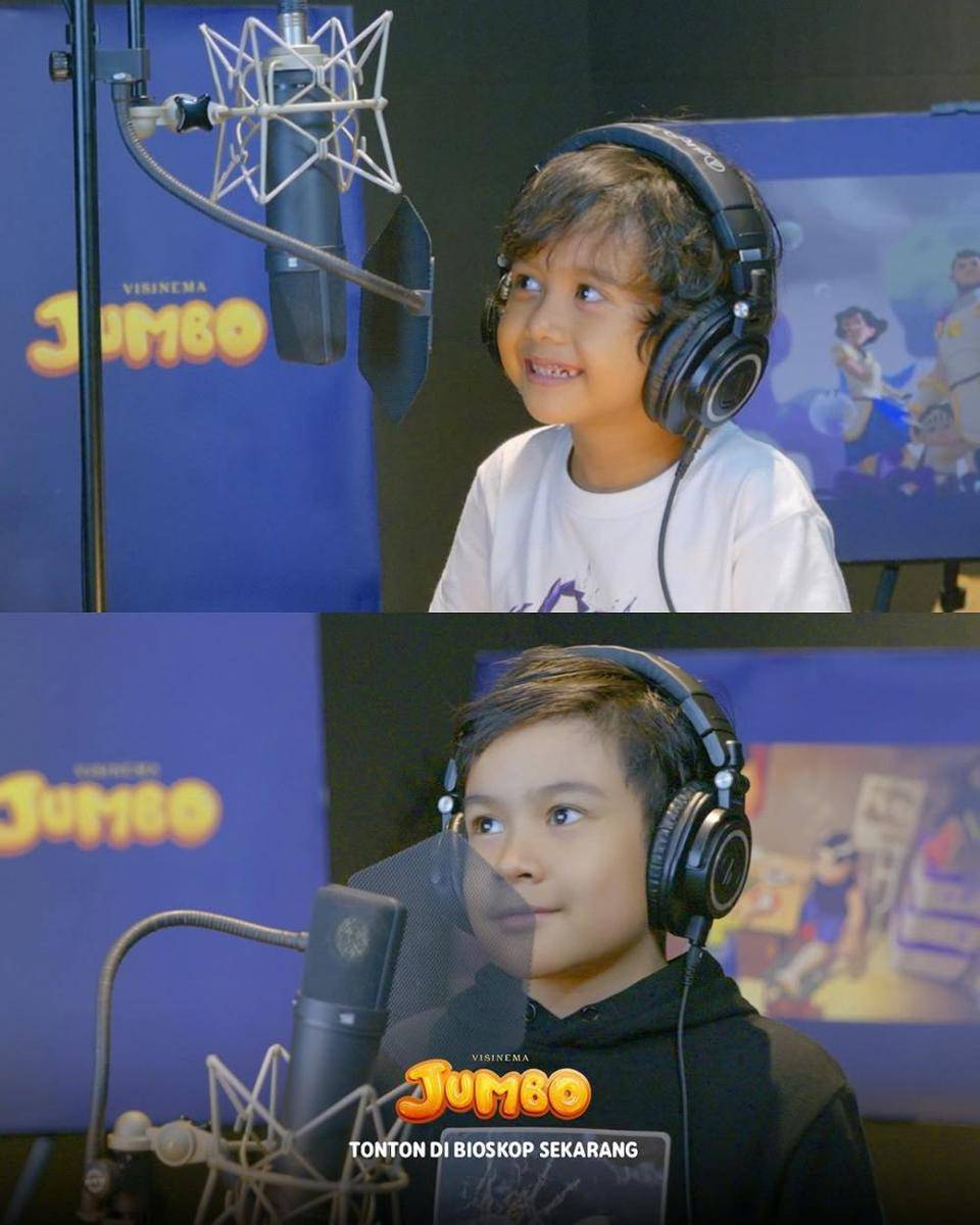 Proses rekaman film Jumbo (instagram.com/jumbofilm_id)