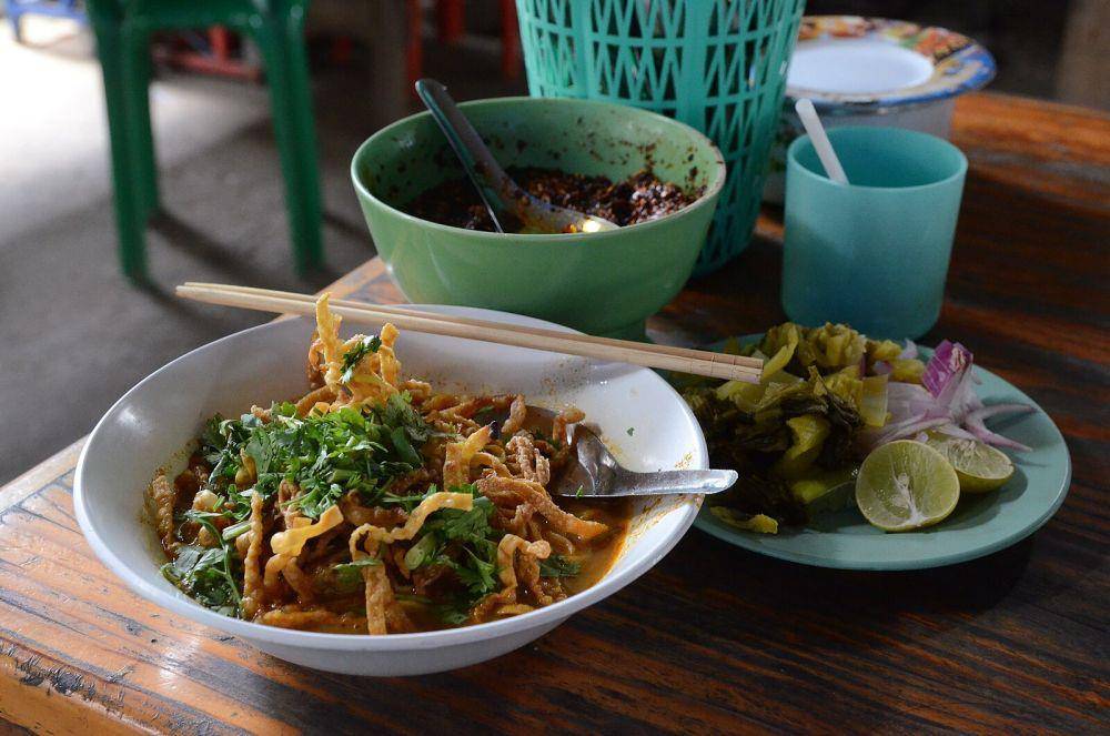 Ilustrasi khao soi (commons.wikimedia.org/Takeaway)
